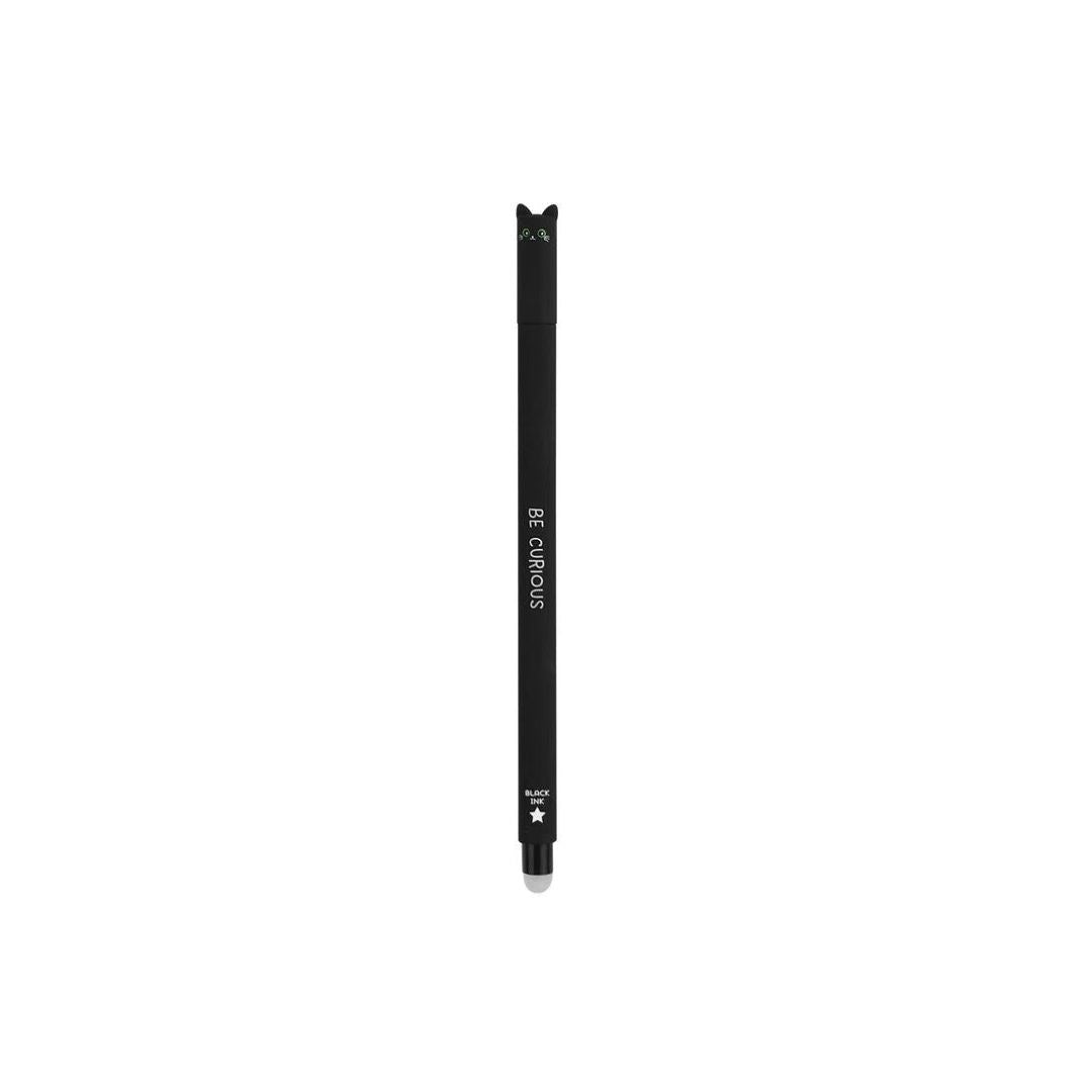 Black erasable pen - cat