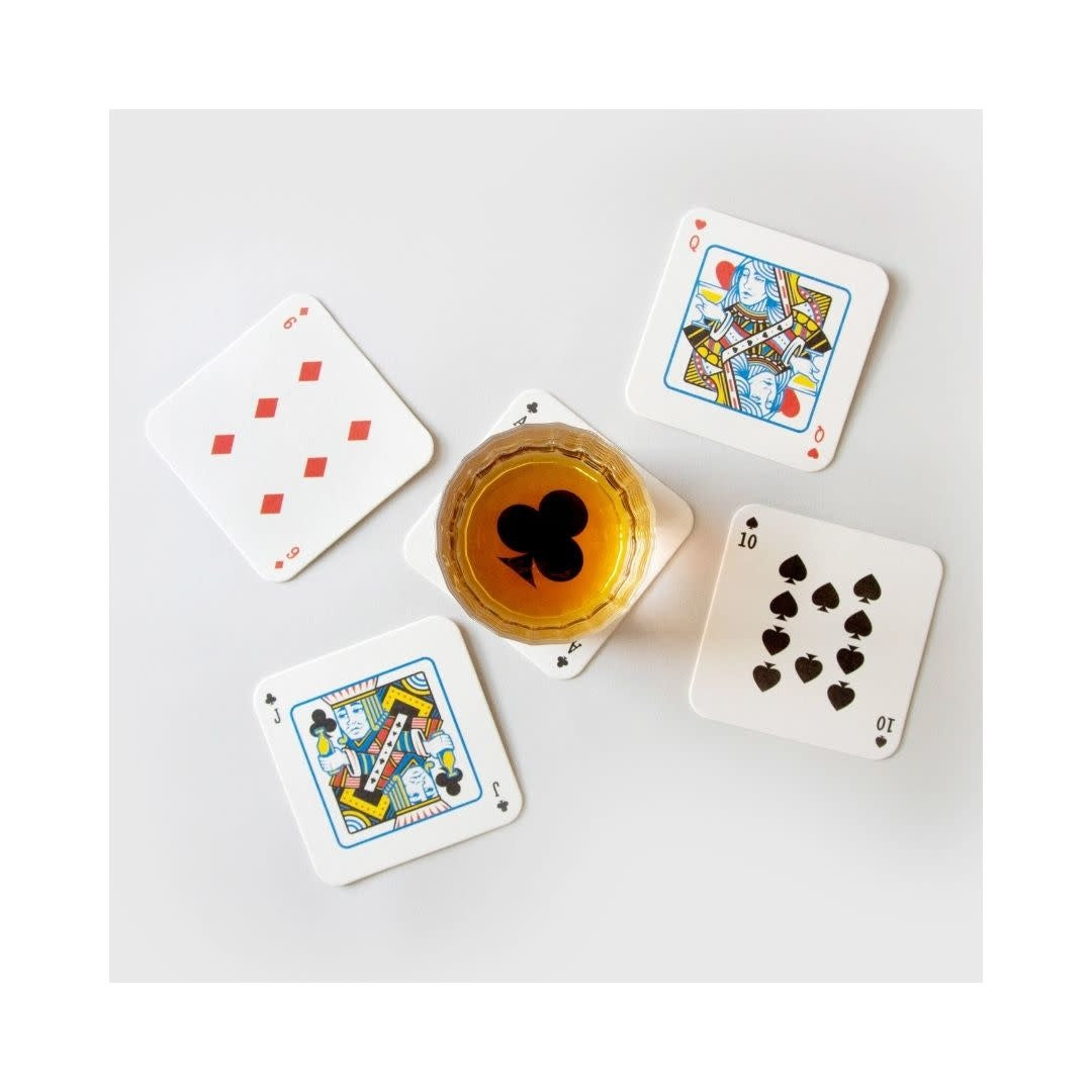 Playing Card Coasters 