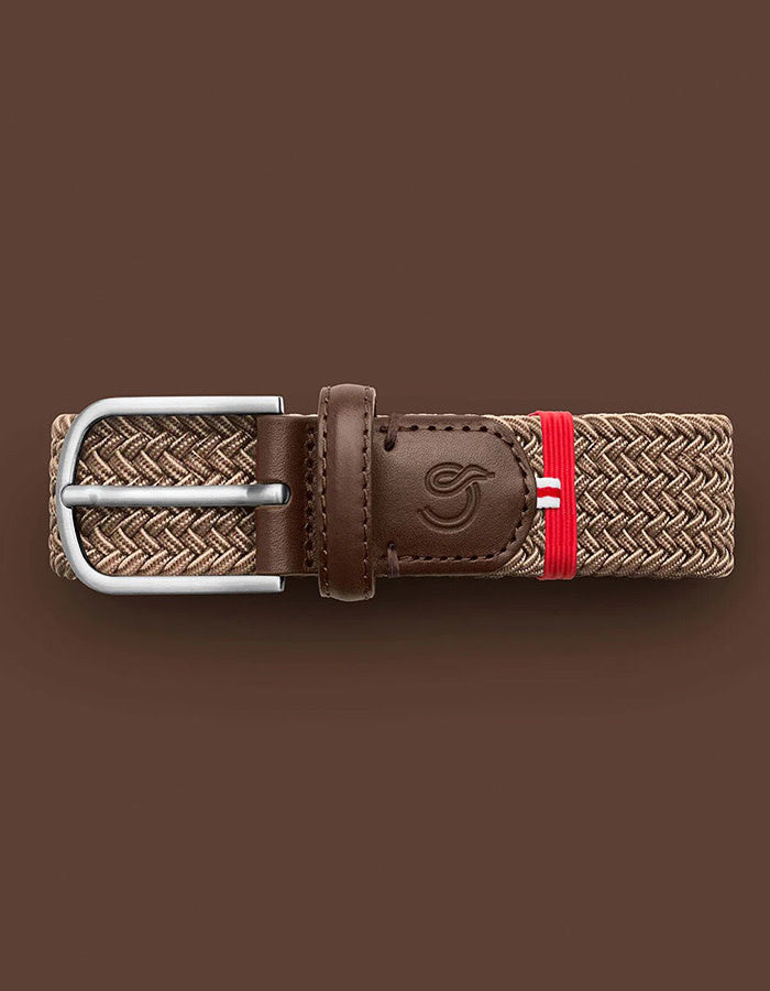 Duo Belt - Sylt- brown white