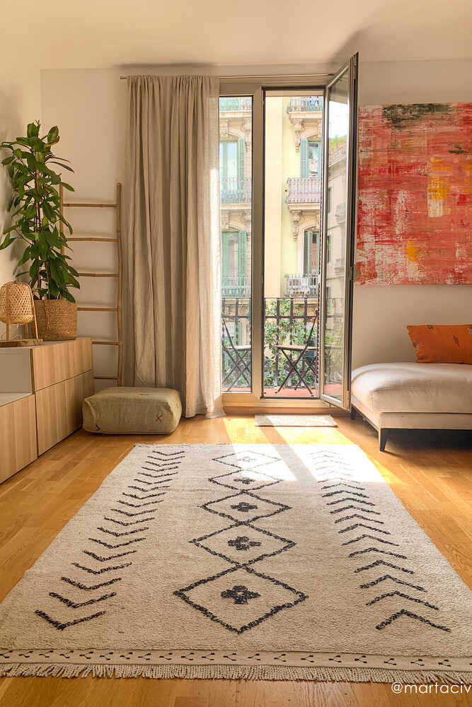 Rhombs rug