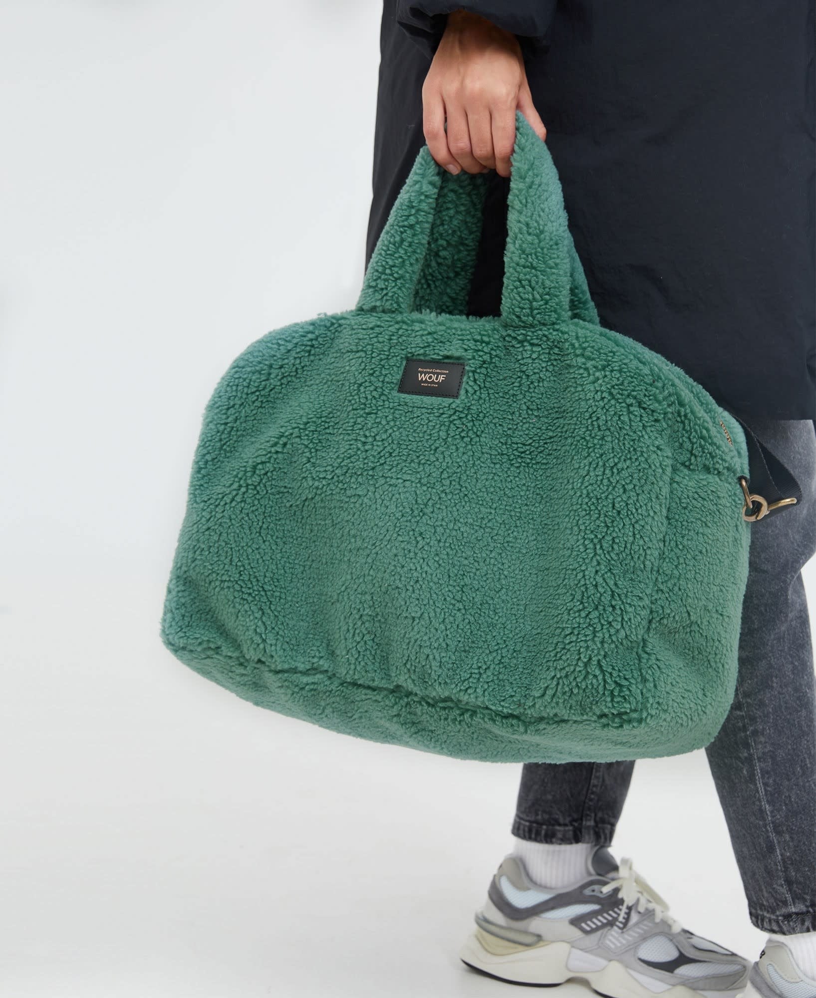 Weekend Bag - Moss Teddy