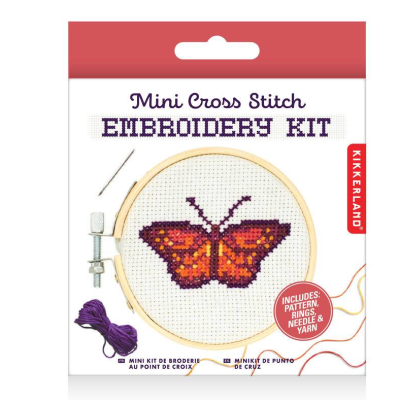 Kit de broderie Papillon