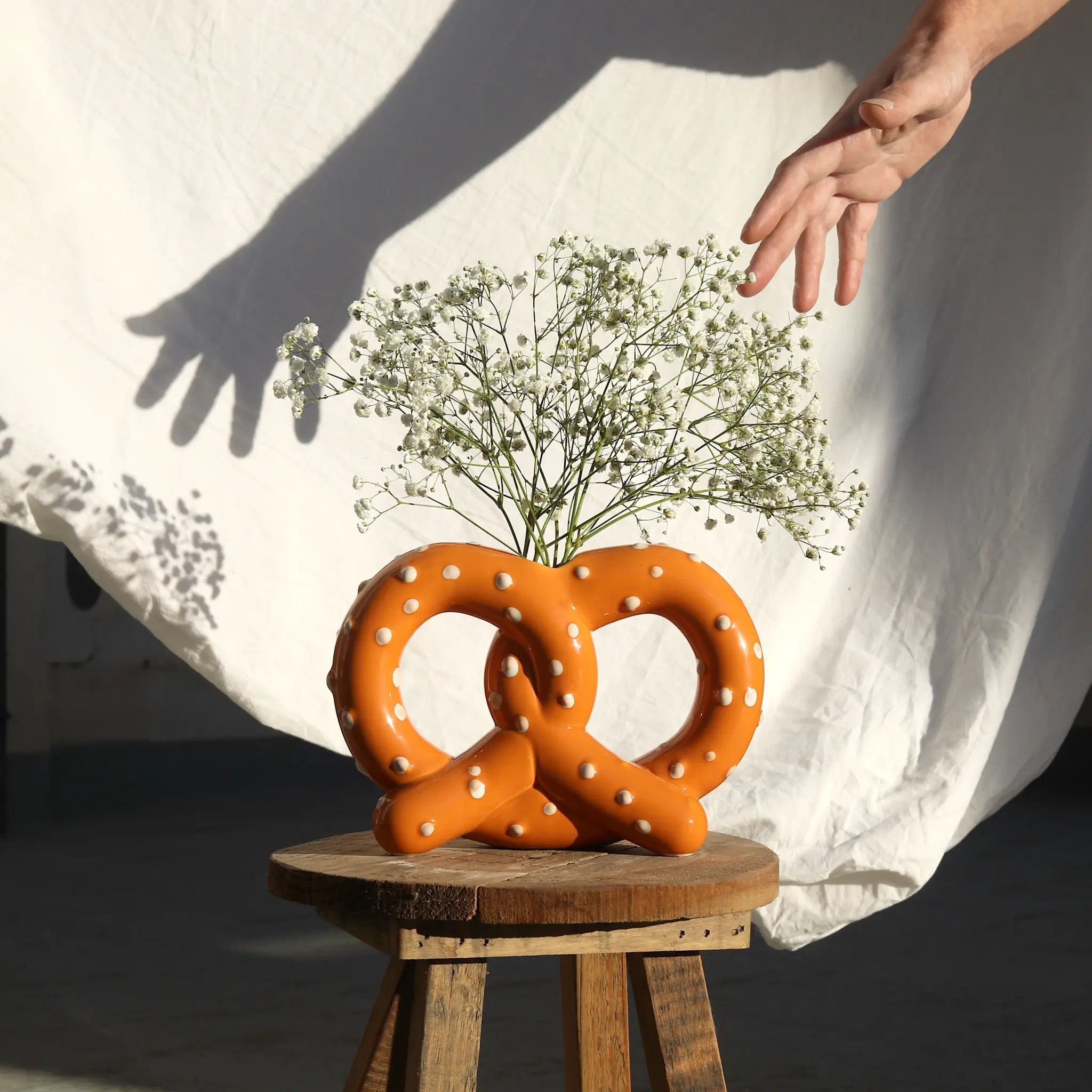 Vase - Ceramic Pretzel 