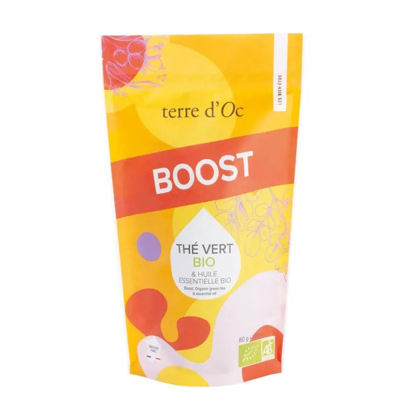 Thé Vert & Huile Essentielle Bio - Boost