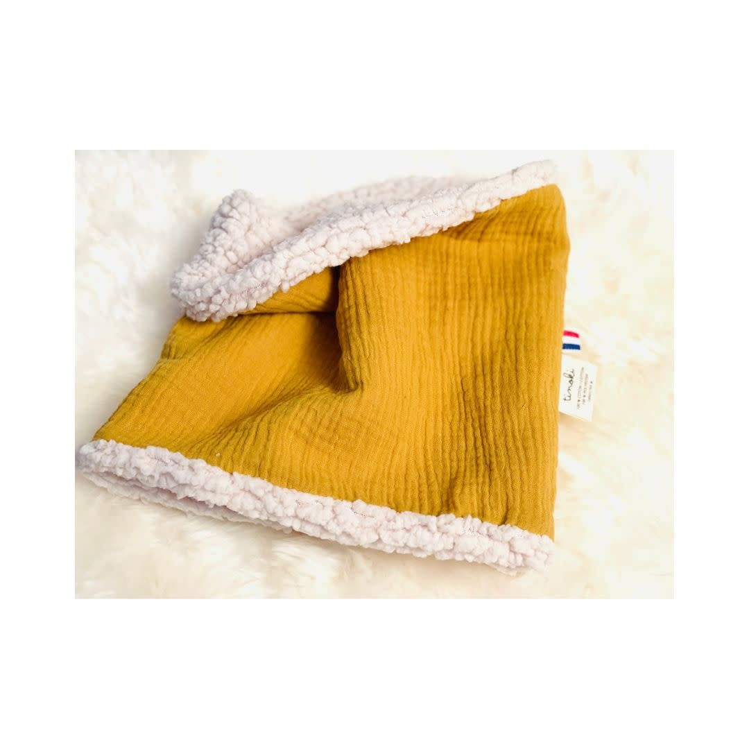 Children's snood - mustard