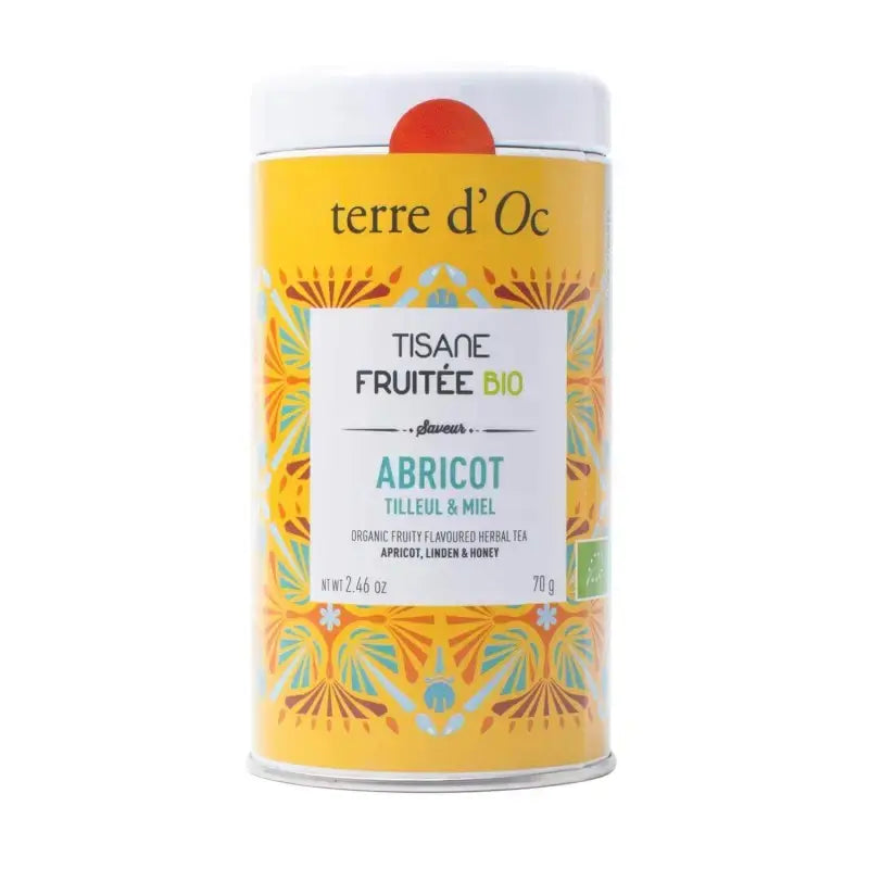 Tisane Fruitées Bio - Abricot, Tilleul & Miel