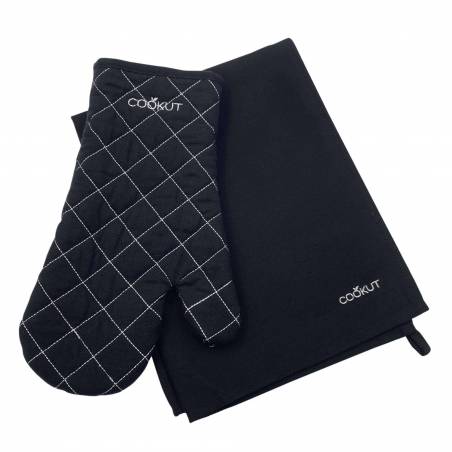 Graphite Glove and Cloth Towel Set 