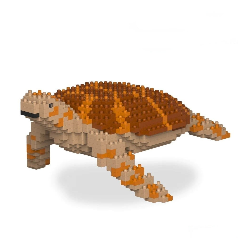 Jeu de construction Tortue de Mer - Orange