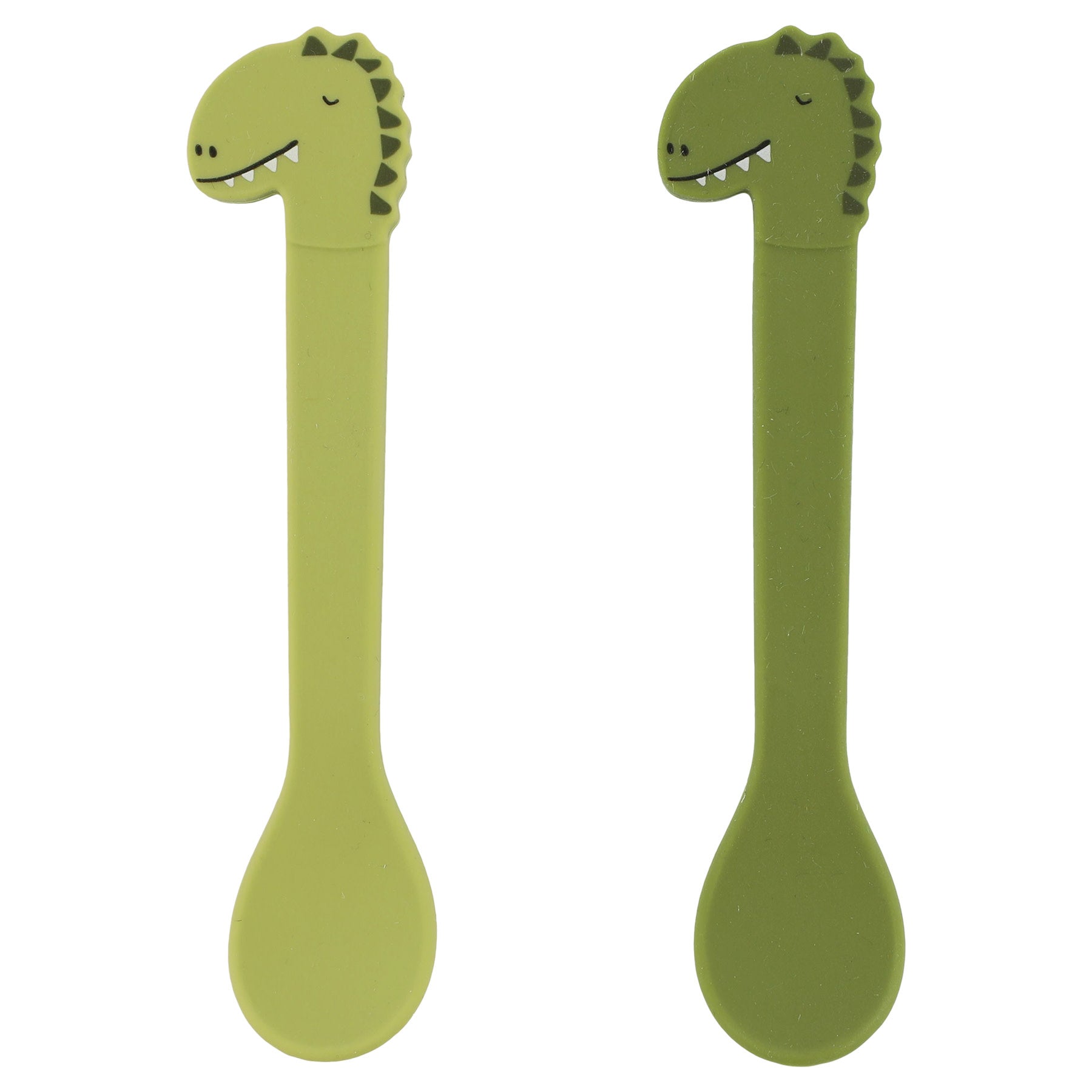 Set de 2 Cuillères en  Silicone -   Mr. Dino