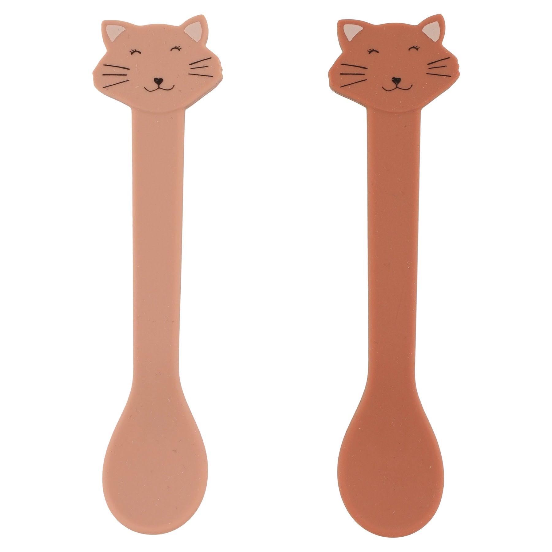 Set van 2  silicone lepels - Mrs. Cat 