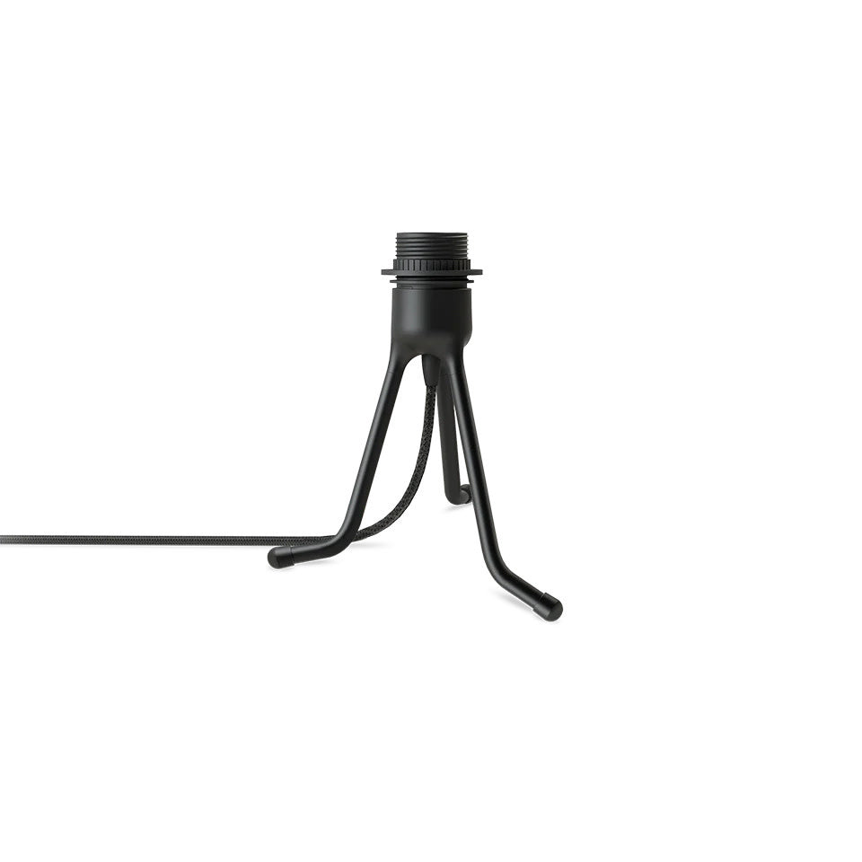 Pied pour lampe Tripod Base Noir