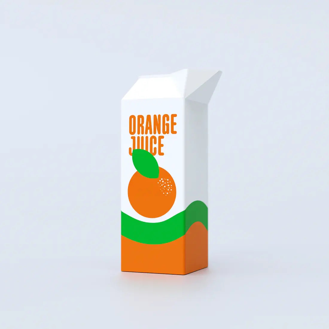 Vase - Ceramic Orange Juice