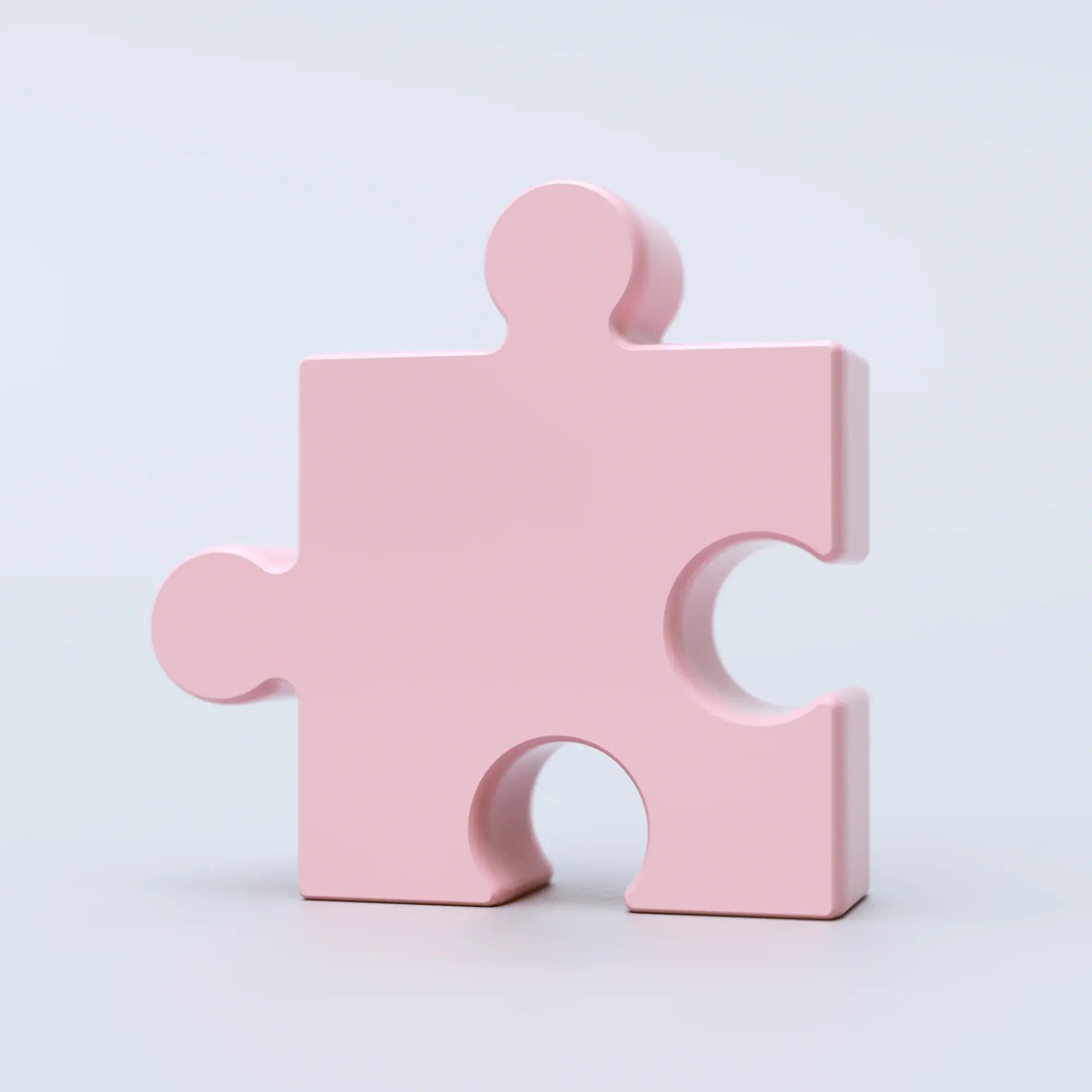 Vaas - Roze Keramische Puzzel 