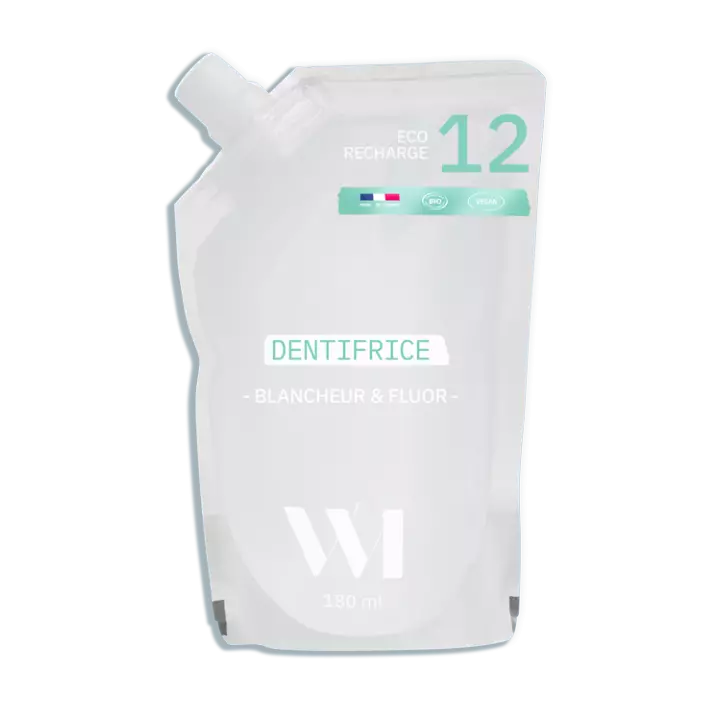 Recharge pour Dentifrice Blancheur Bio - Menthe Forte