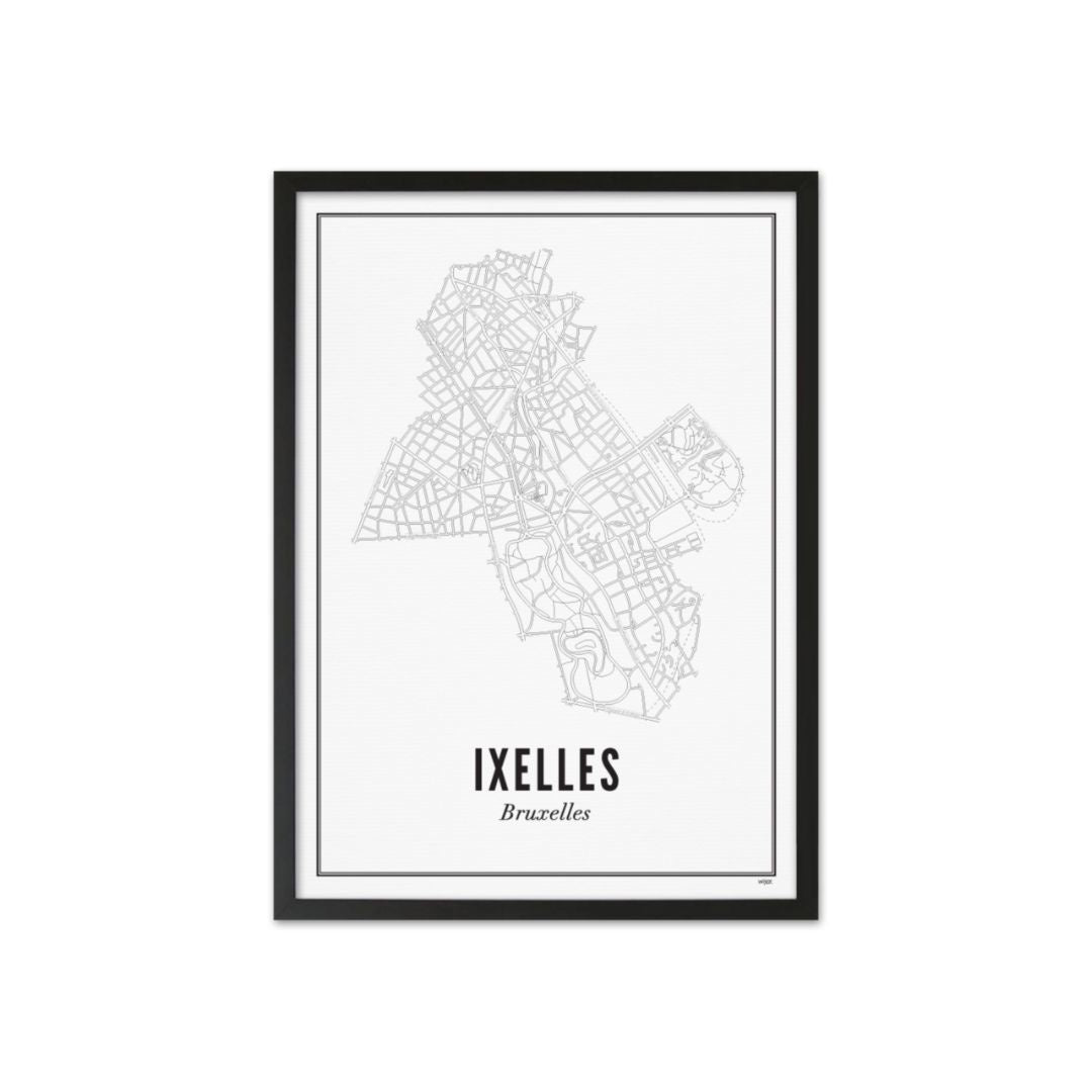 Affiche Bruxelles Ixelles