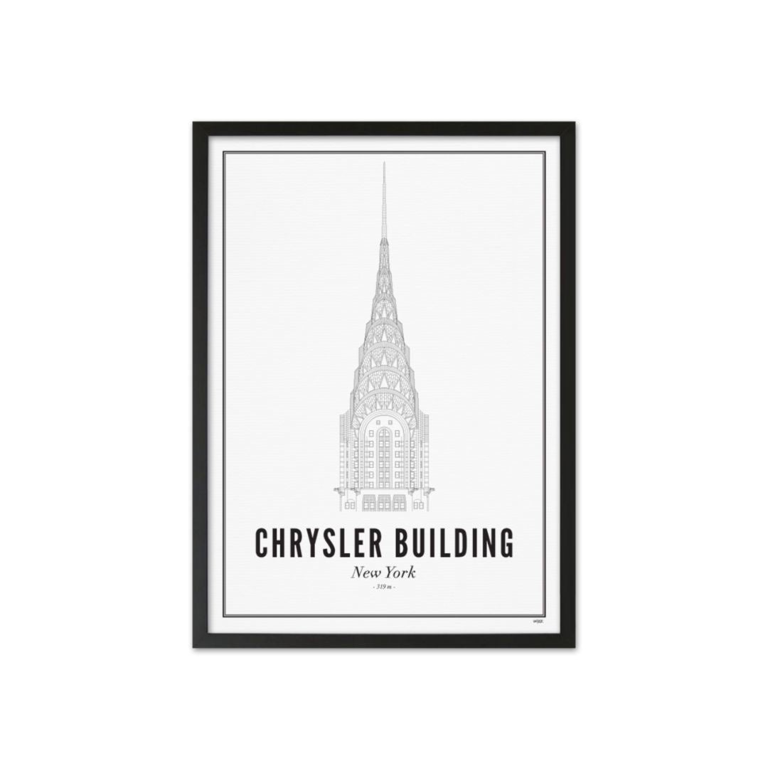 Affiche New-York Chrysler Building