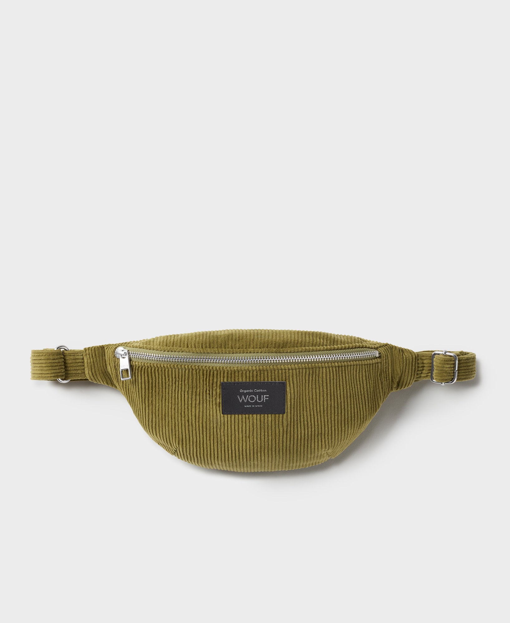 Olive Corduroy Fanny Pack 